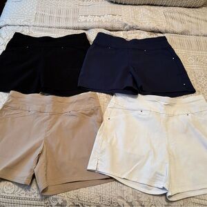 INC International Concepts Women's Shorts - Black, Navy, Tan, White